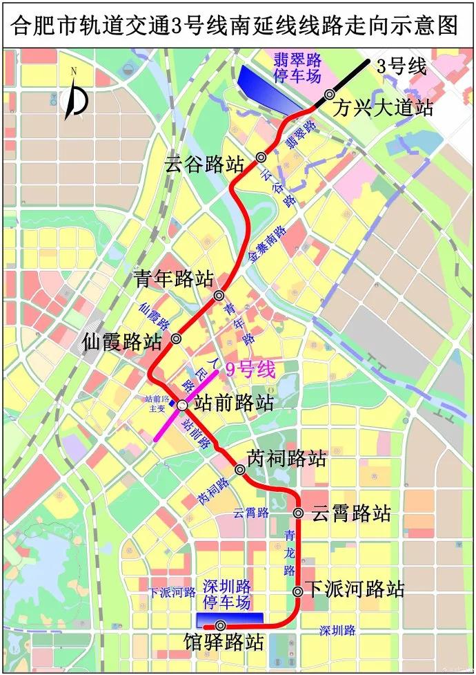 合肥各区划分地图的最新概览